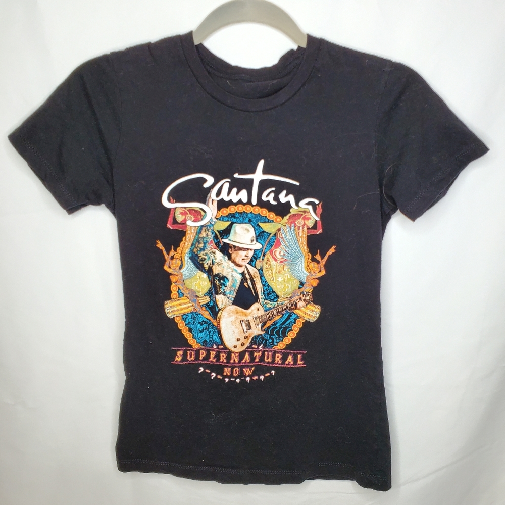 Santana Supernatural Now Tour Band Tee